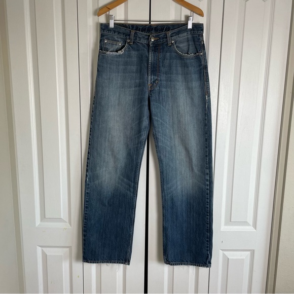 Daniel Cremieux Other - Rare Vintage Cremieux Jeans Men’s 32x32 Blue Denim Relaxed Baggy Whiskering